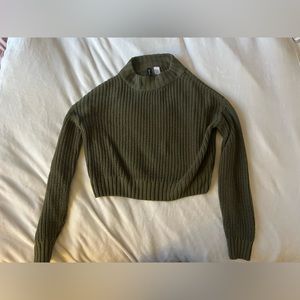 H&M Green Sweater